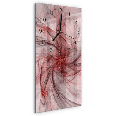 Horloge murale verticale Abstraction