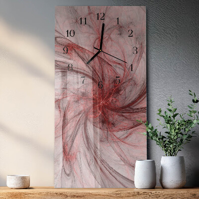 Horloge murale verticale Abstraction