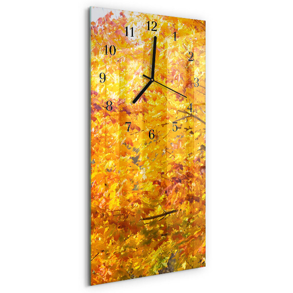 Horloge murale verticale Arbre