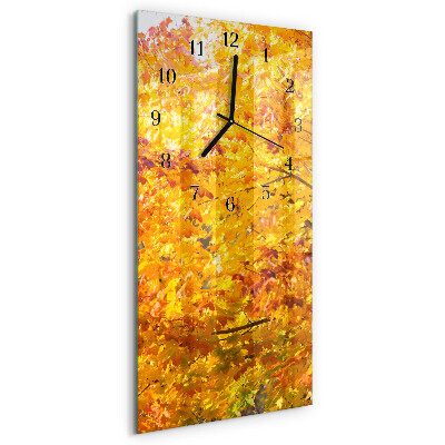 Horloge murale verticale Arbre