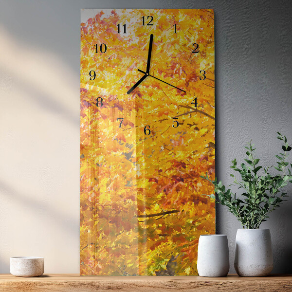 Horloge murale verticale Arbre