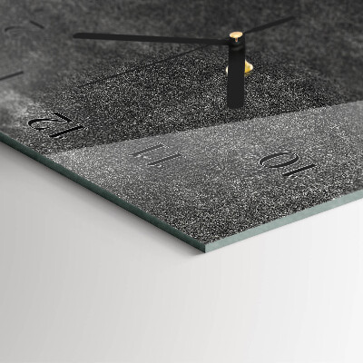 Horloge murale verticale Graphite