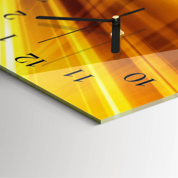 Horloge murale verticale Rayures