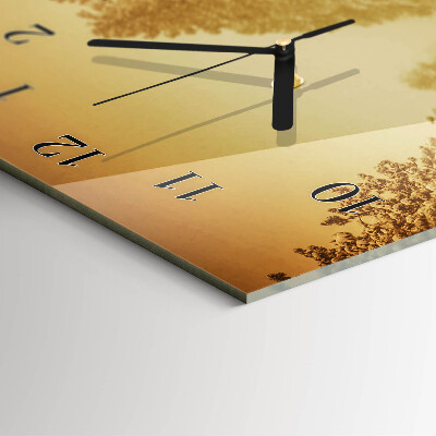 Horloge murale verticale Loin