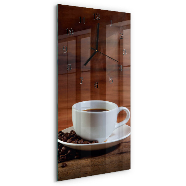 Horloge murale verticale Tasse