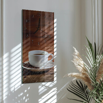 Horloge murale verticale Tasse
