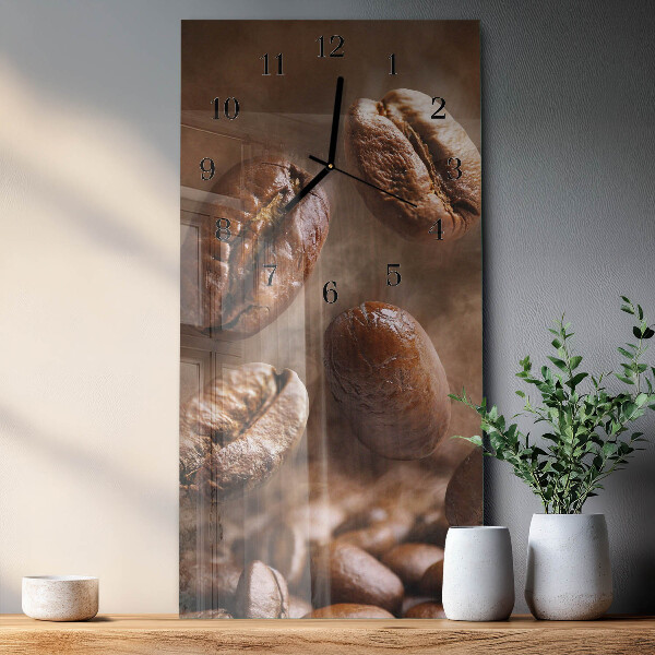 Horloge murale verticale Haricots