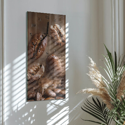 Horloge murale verticale Haricots
