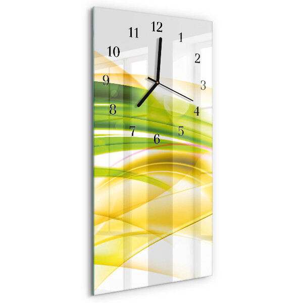 Horloge murale verticale Abstraction