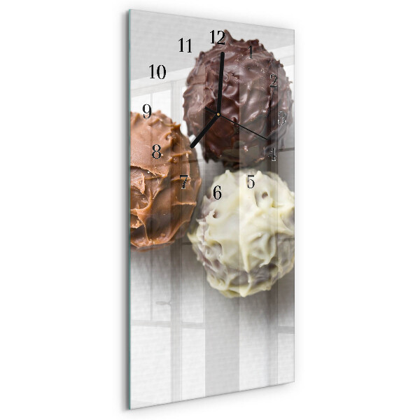 Horloge murale verticale Perles