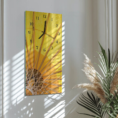 Horloge murale verticale Parapluie