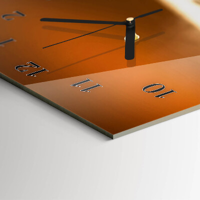 Horloge murale verticale Café en grains
