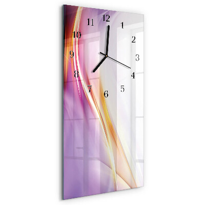 Horloge murale verticale Abstraction