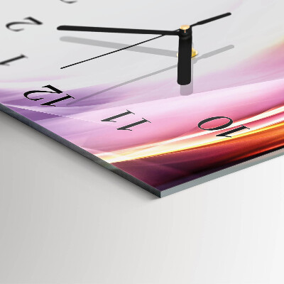 Horloge murale verticale Abstraction