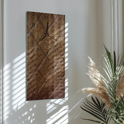 Horloge murale verticale Diamants