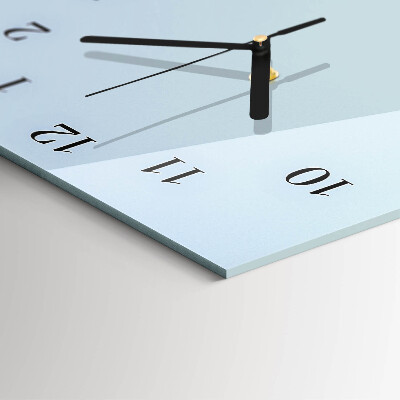 Horloge murale verticale Fleurs