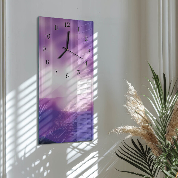 Horloge murale verticale Modèle