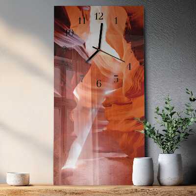 Horloge murale verticale Grotte