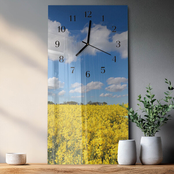Horloge murale verticale Champ