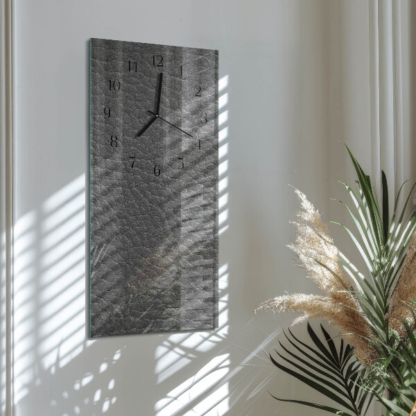 Horloge murale verticale Fourrure