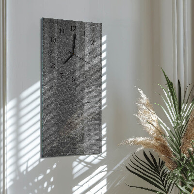 Horloge murale verticale Fourrure