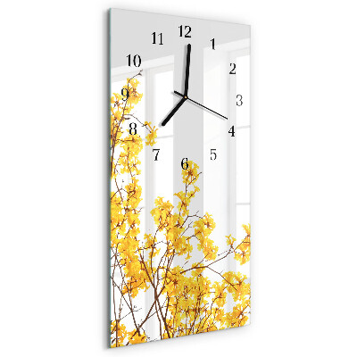 Horloge murale verticale Arbre