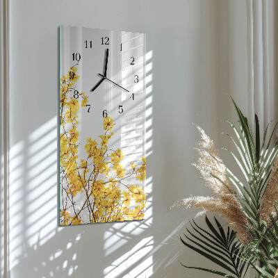 Horloge murale verticale Arbre