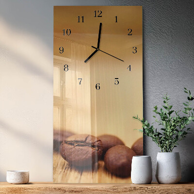 Horloge murale verticale Haricots