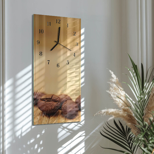 Horloge murale verticale Haricots