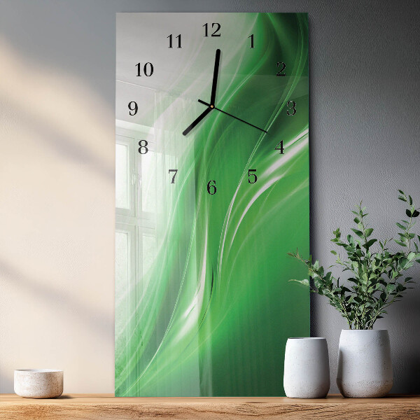 Horloge murale verticale Abstraction