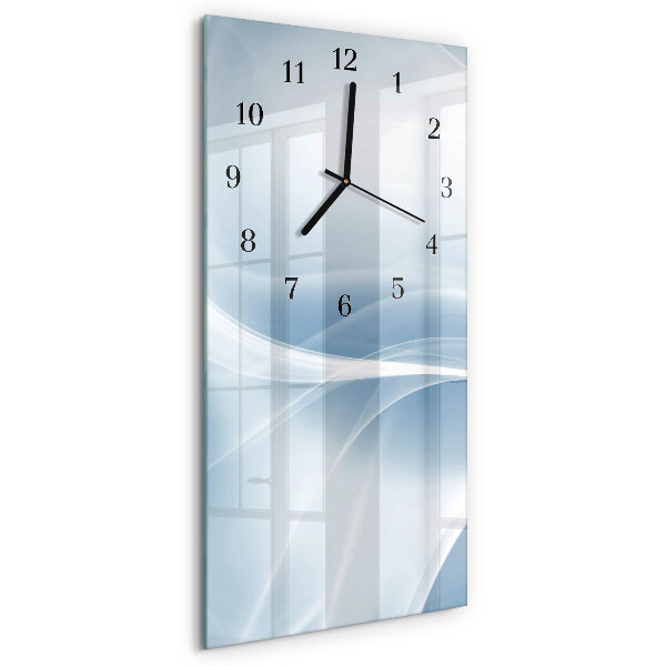 Horloge murale verticale Lignes abstraites