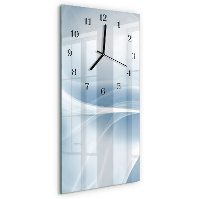 Horloge murale verticale Lignes abstraites