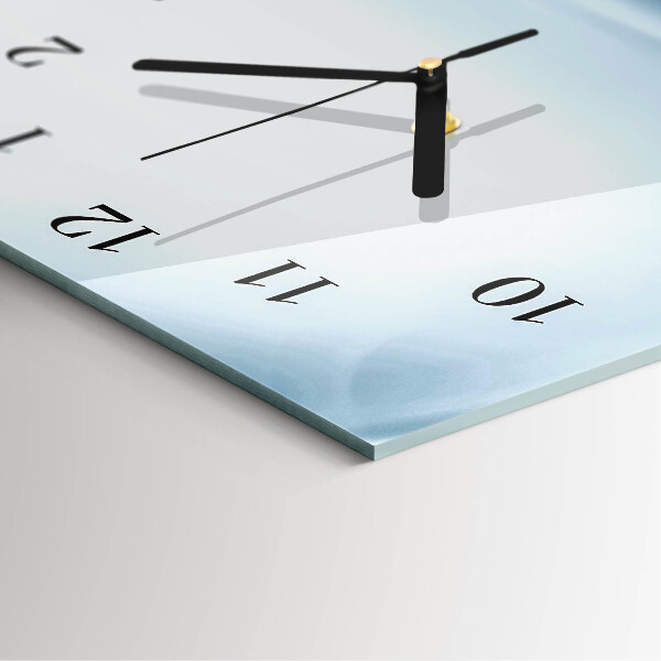 Horloge murale verticale Lignes abstraites