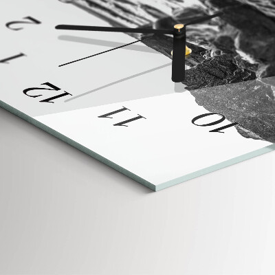 Horloge murale verticale Pierres