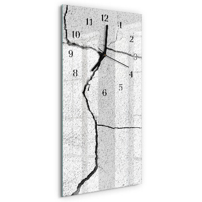 Horloge murale verticale Rupture