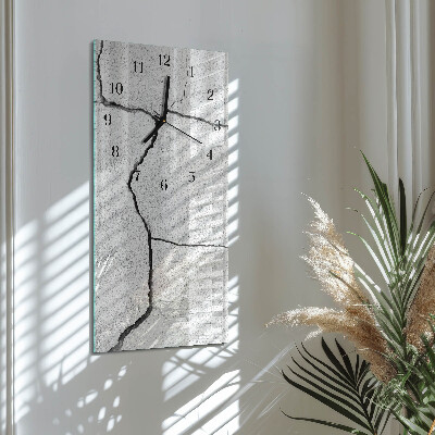 Horloge murale verticale Rupture