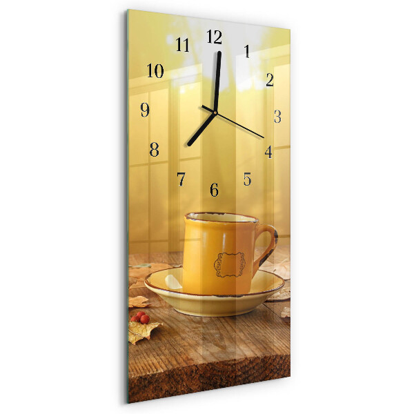 Horloge murale verticale Tasse