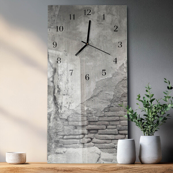 Horloge murale verticale Mur