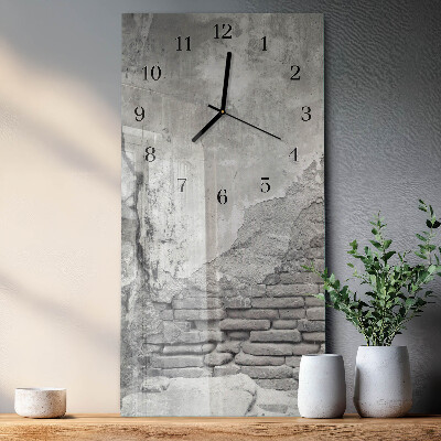 Horloge murale verticale Mur