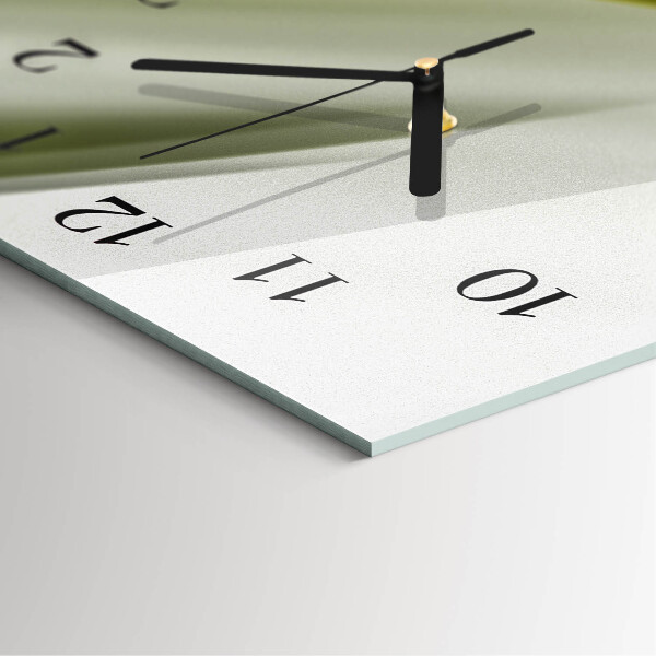 Horloge murale verticale Lignes abstraites