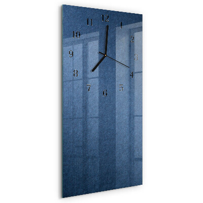Horloge murale verticale Plaque