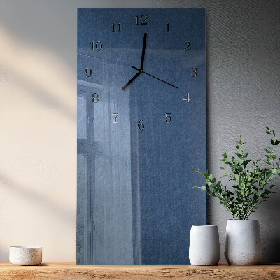 Horloge murale verticale Plaque