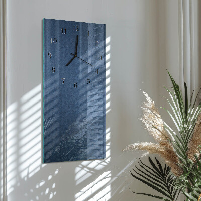 Horloge murale verticale Plaque