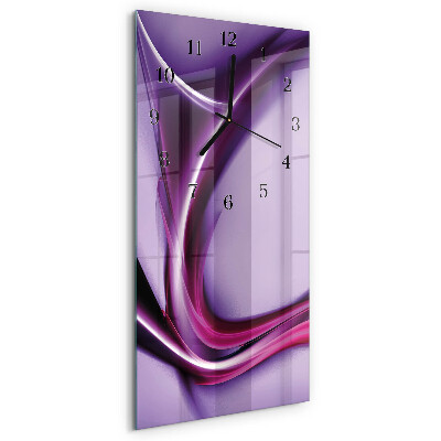 Horloge murale verticale Abstraction