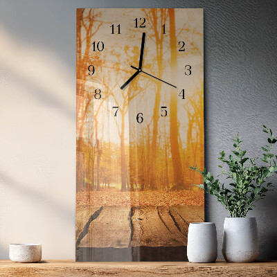 Horloge murale verticale Podium