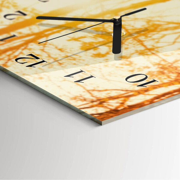 Horloge murale verticale Podium