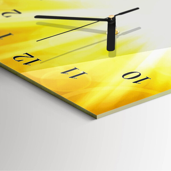 Horloge murale verticale Soleil