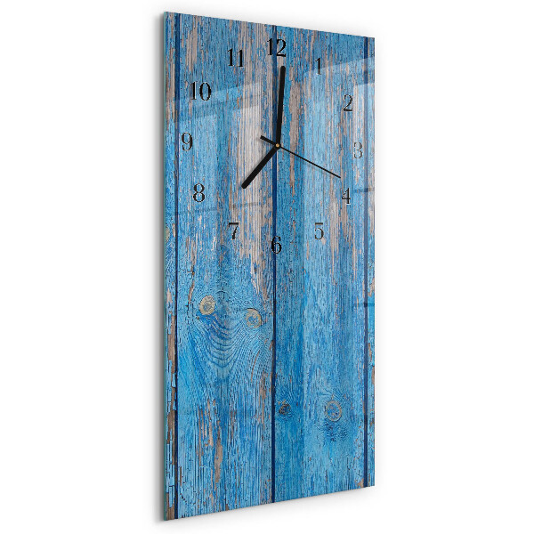 Horloge murale verticale Bois