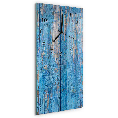 Horloge murale verticale Bois