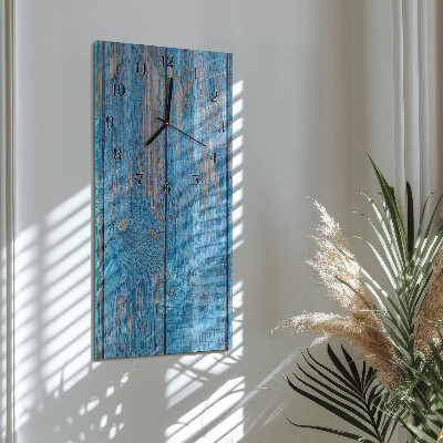 Horloge murale verticale Bois
